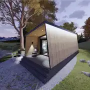 The Brook ensuite glamping pod
