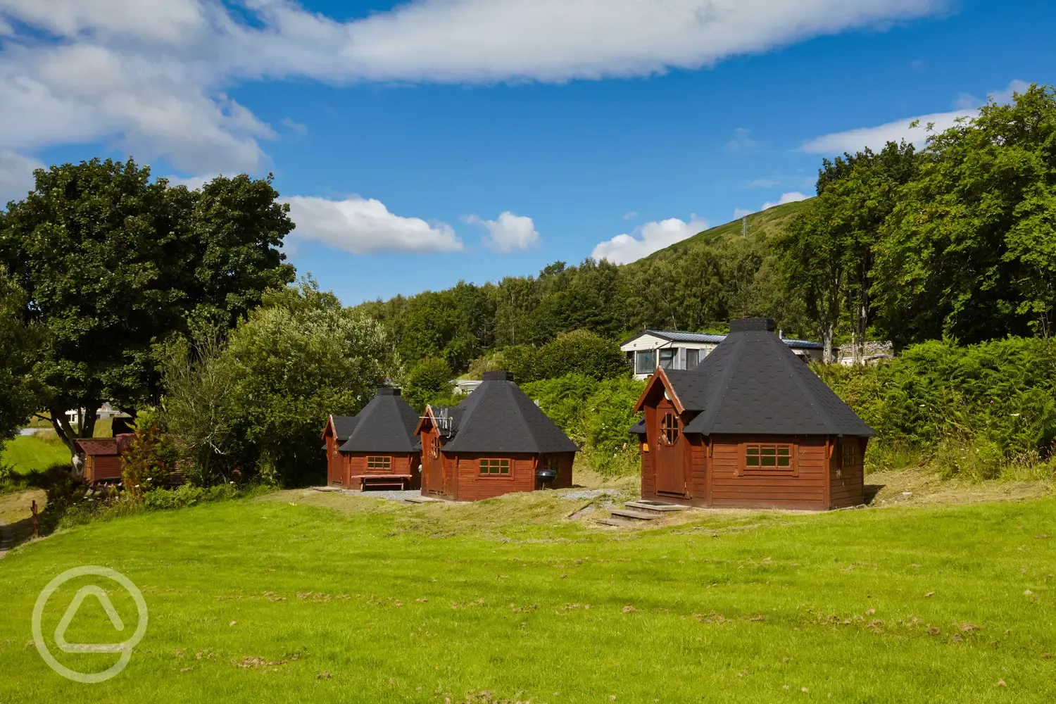 Glamping cabins