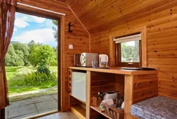 Glamping pod kitchen Glamping pod kitchen