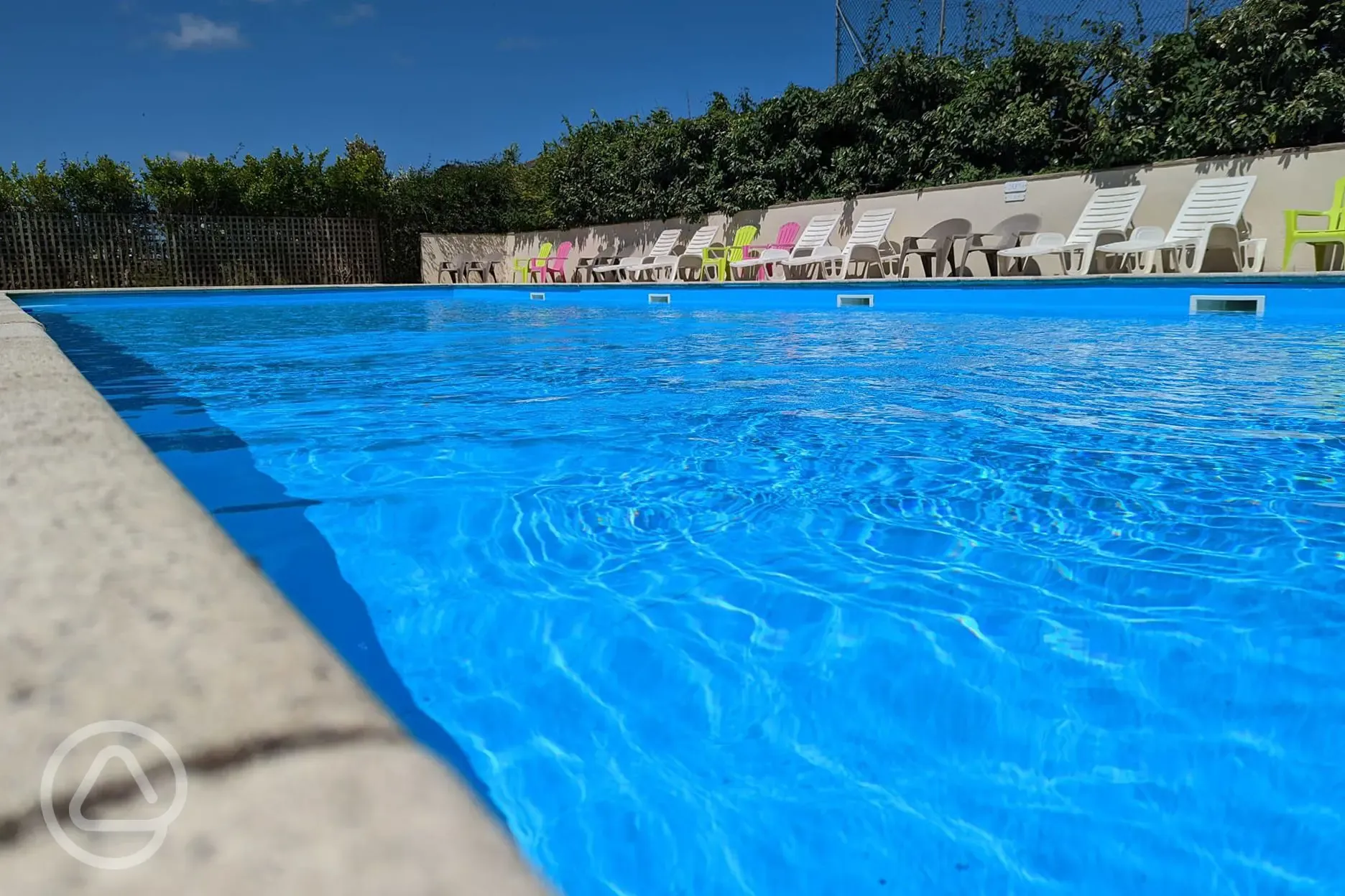 Outdoor swimming pool