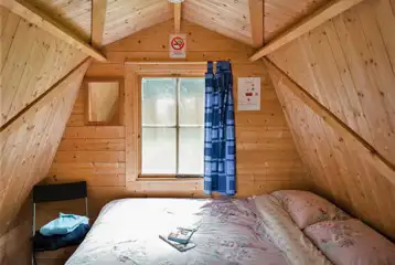 Cocoon camping pod camp beds (bedding not provided)