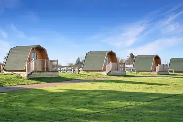 Cocoon camping pods exterior (two persons)