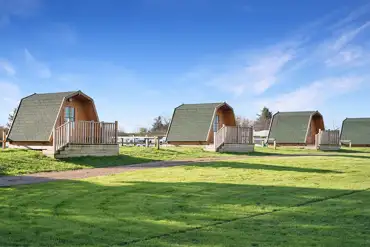 Cocoon camping pods exterior (two persons)