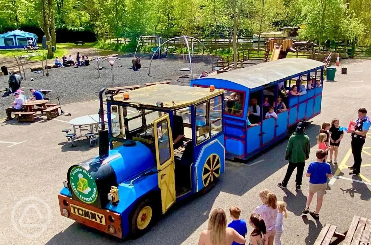 Play park and land train