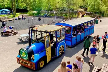 Play park and land train