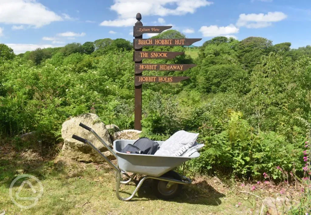 Wheelbarrow and directions