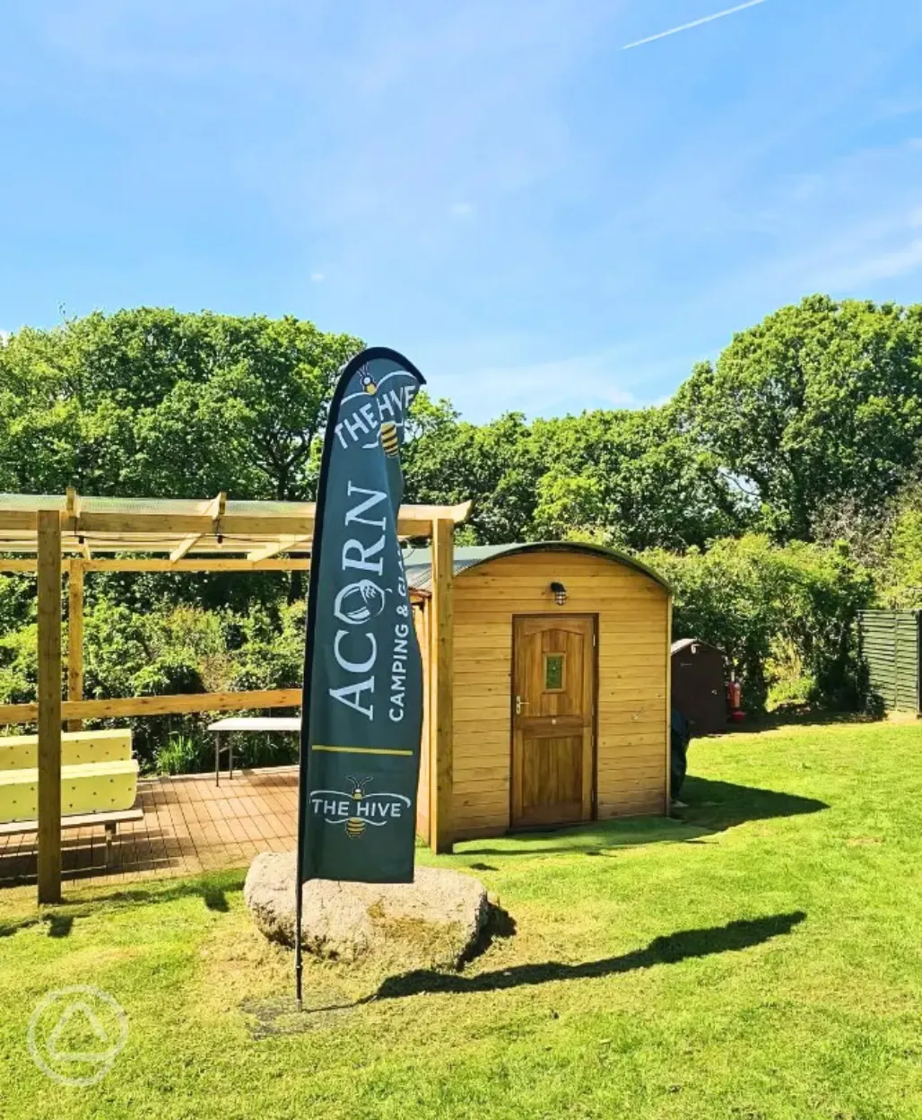 The Hive café onsite