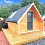 Stargazer and Astrologer pods with hot tubs
