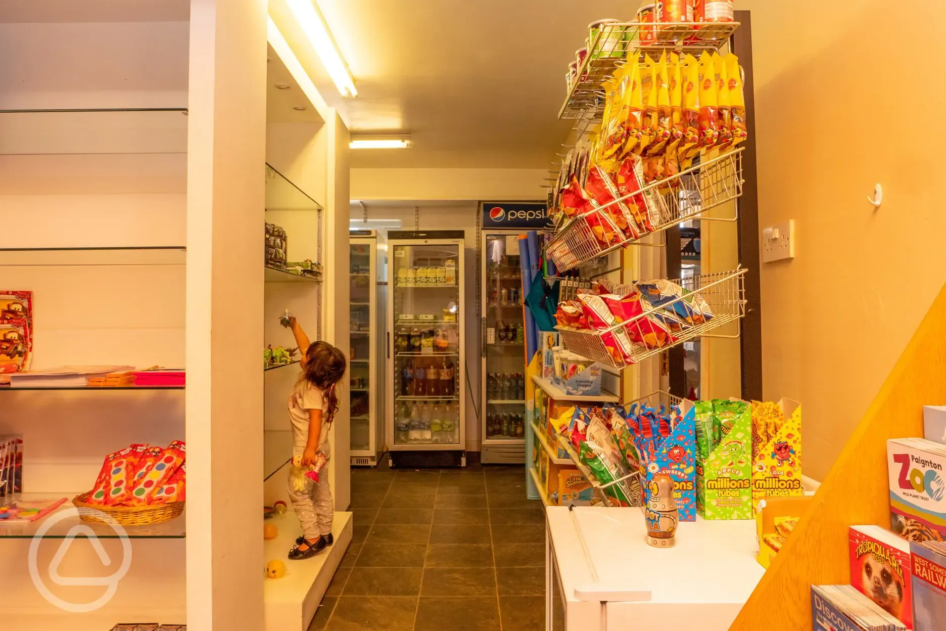 Shop selling treats and essentials