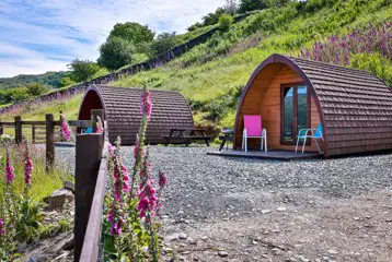 Mawddach View and Mountain View camping pod Mawddach View and Mountain View camping pod