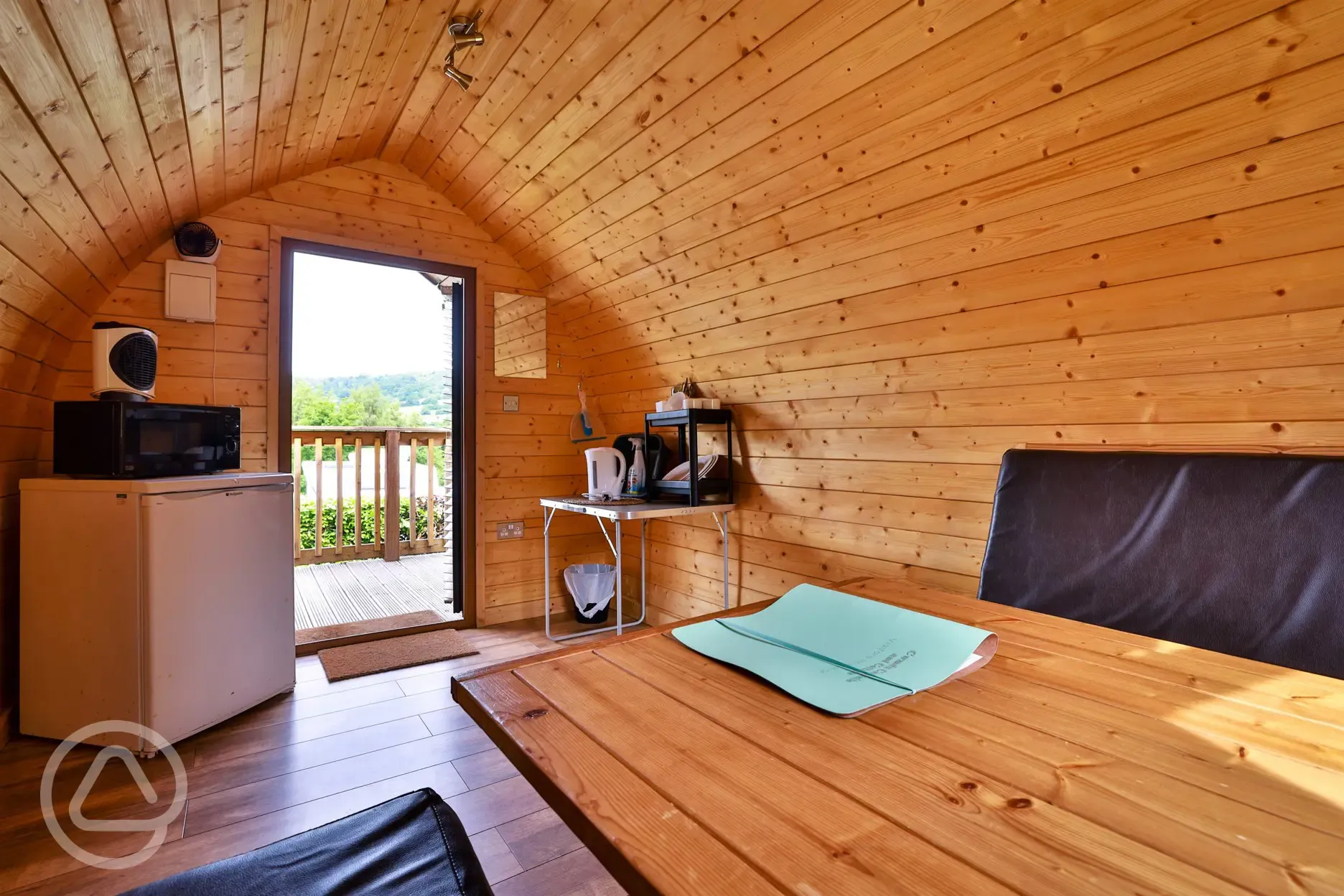 Log pod interior 