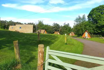 Original camping pods at The Loft Original camping pods at The Loft