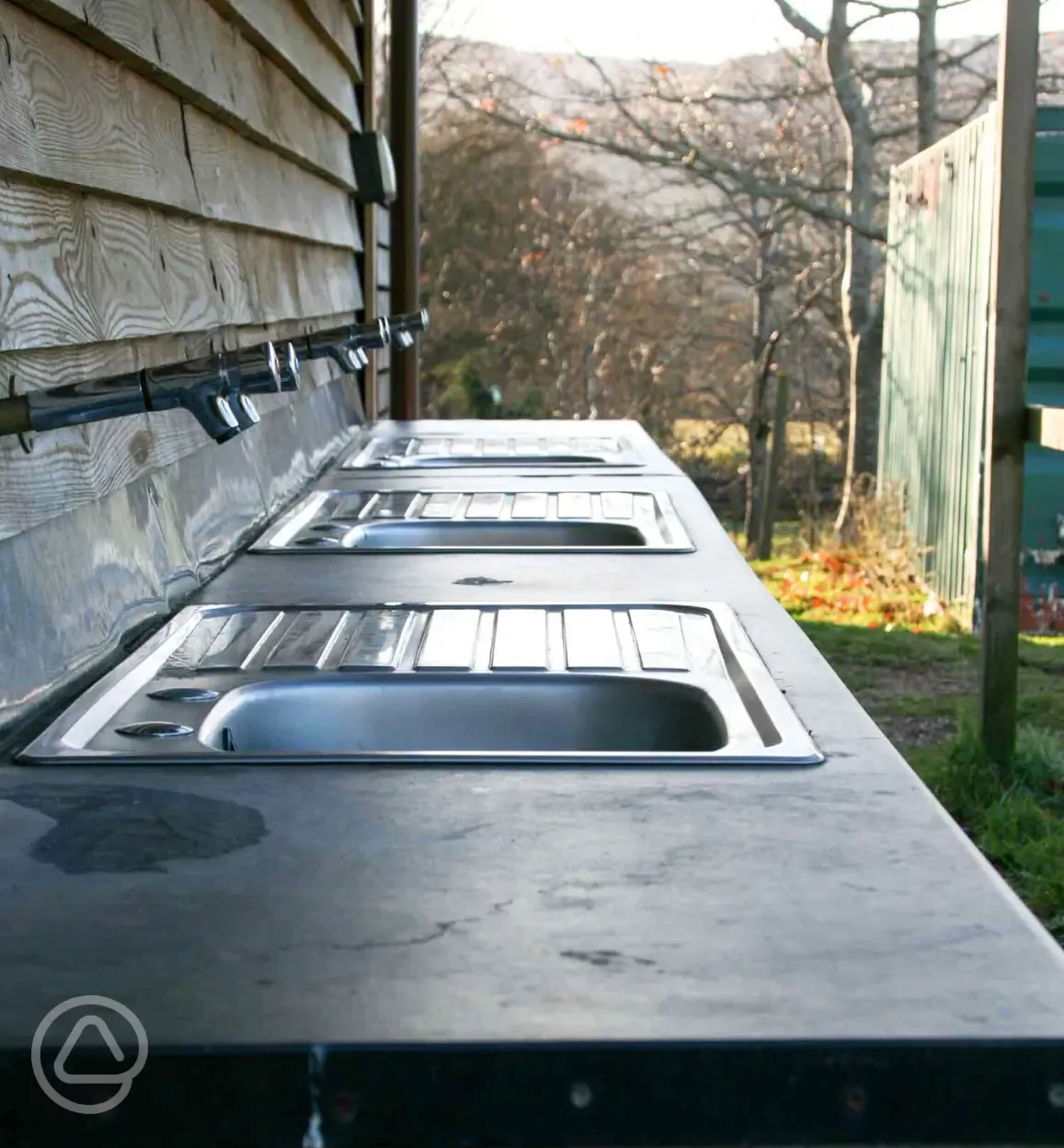 Washing up area