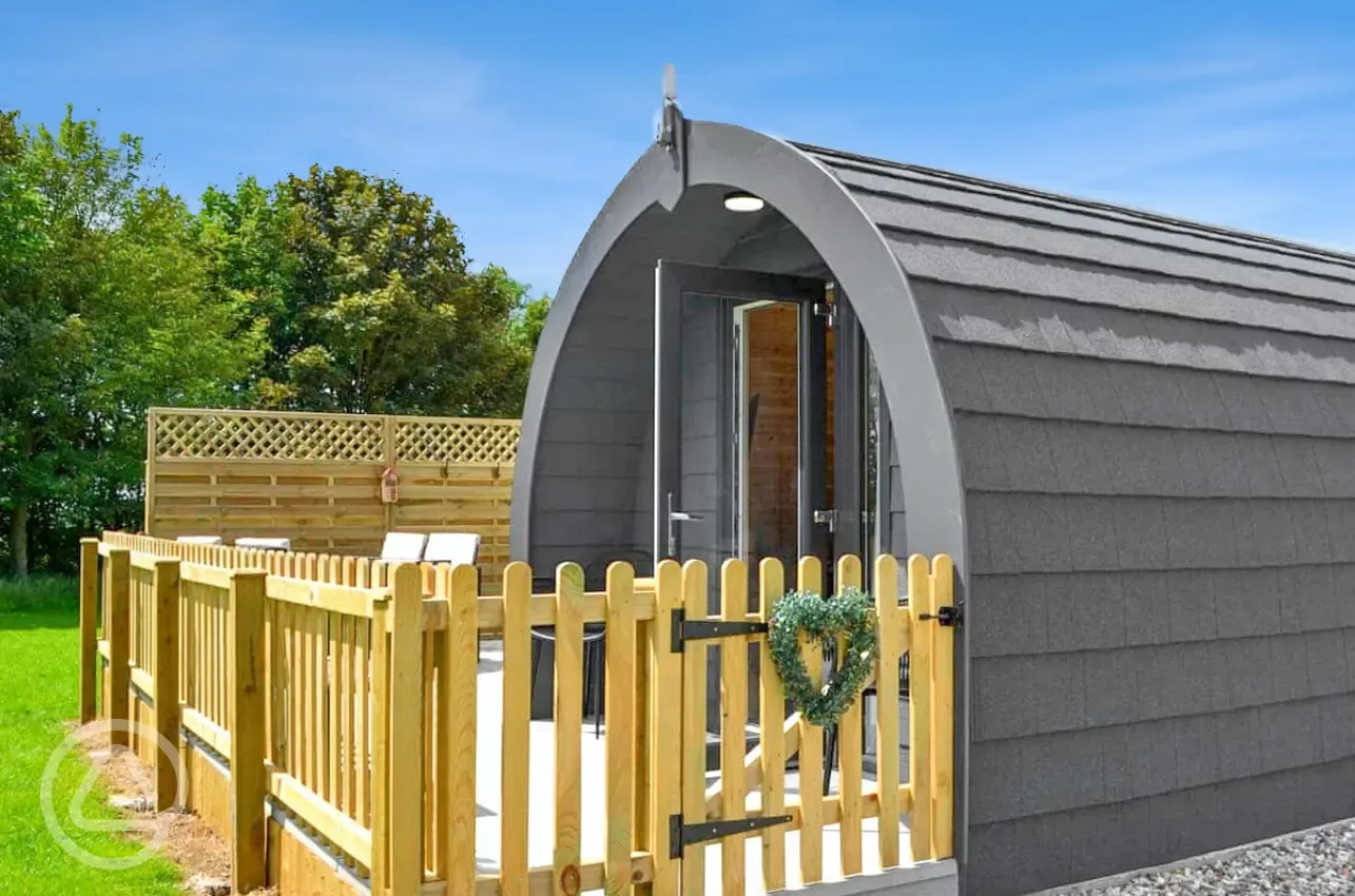 Ensuite glamping pod