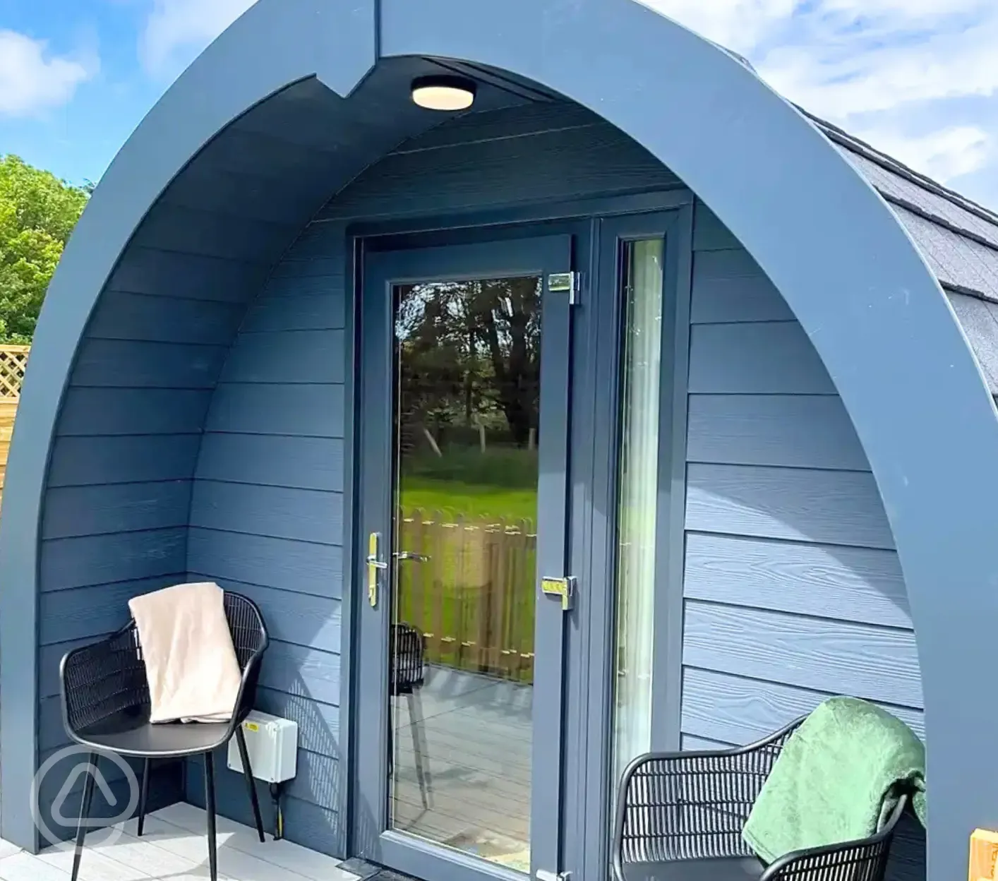 Ensuite glamping pod