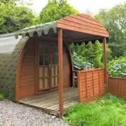 Double camping pod 