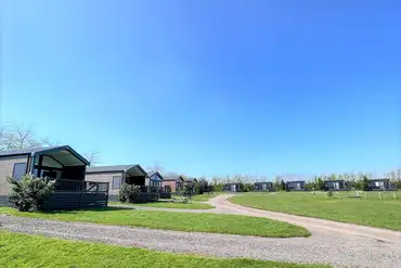 Overview of the glamping pod and cabin options