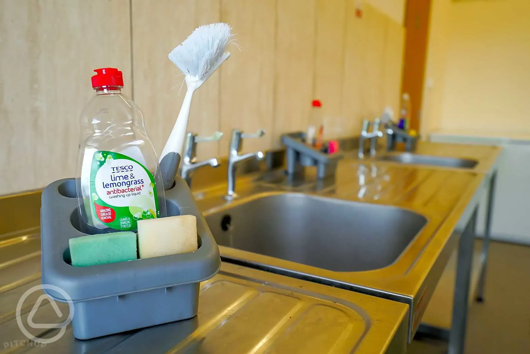 Washing up area