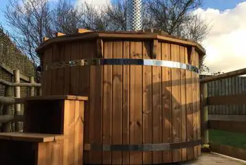 CargoPod optional hot tub CargoPod optional hot tub