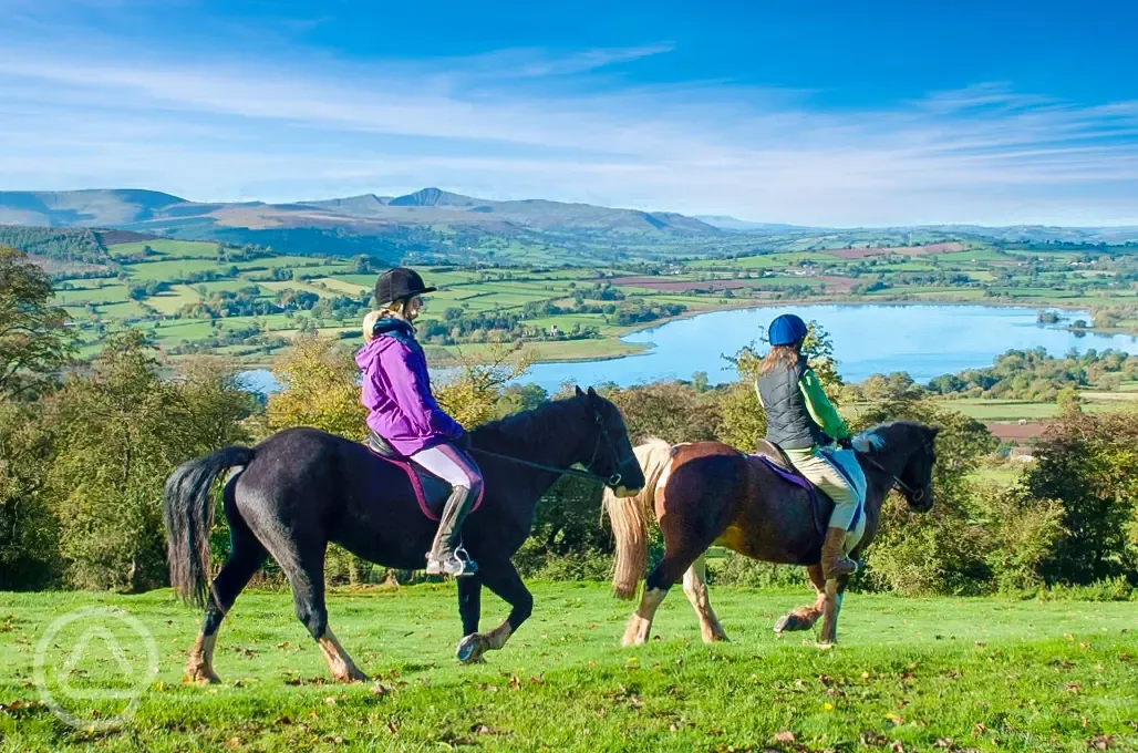 Horse riding