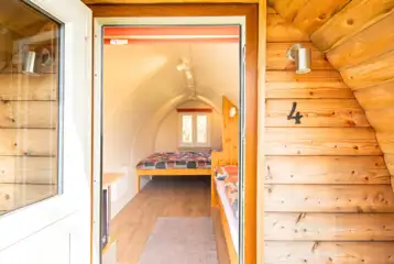 Camping pod interior (three person)