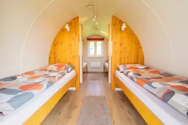 Camping pod interior (four person)