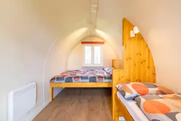 Camping pod interior (three person)