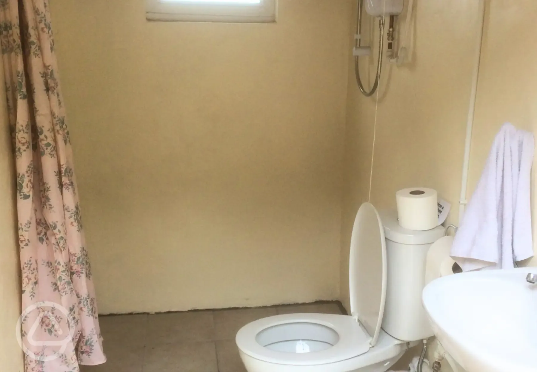 Shared toilets and showers