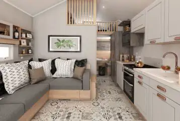 Glass House interior Glass House interior