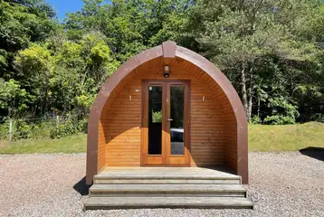 Large hiker pod exterior Large hiker pod exterior