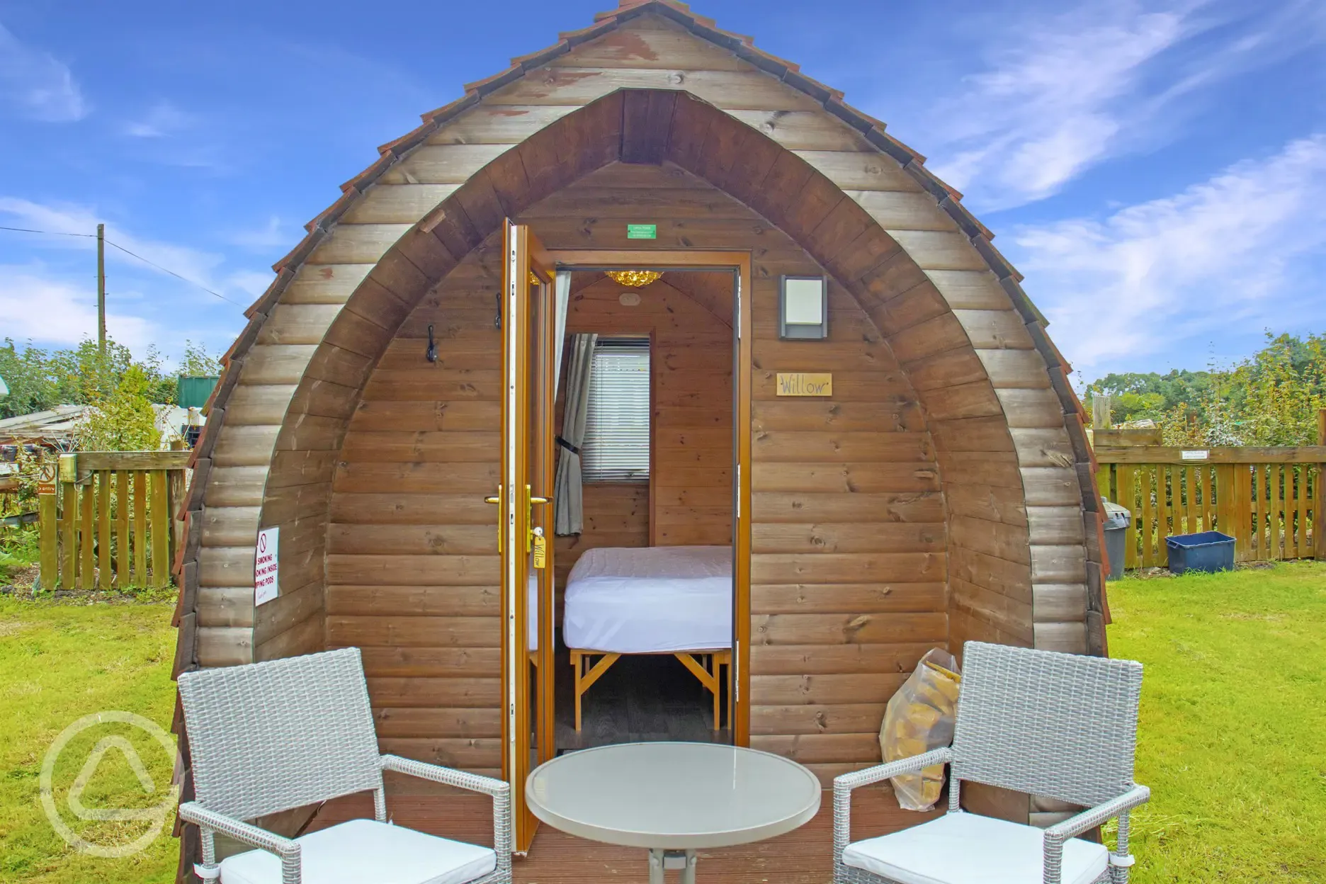 Willow camping pod 