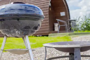 Camping pod BBQ