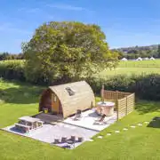Hillview Wigwams with hot tub