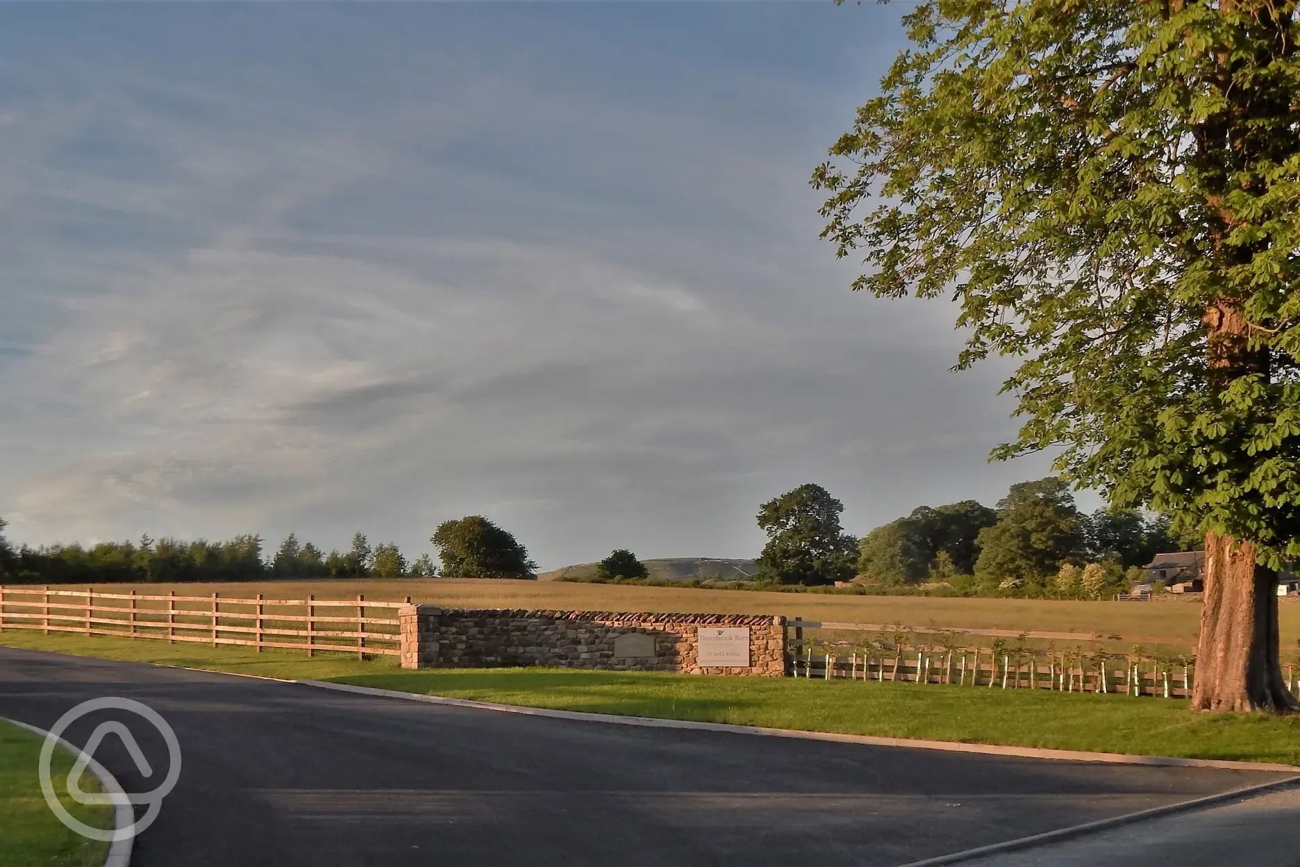 Thornbrook Barn's entrance