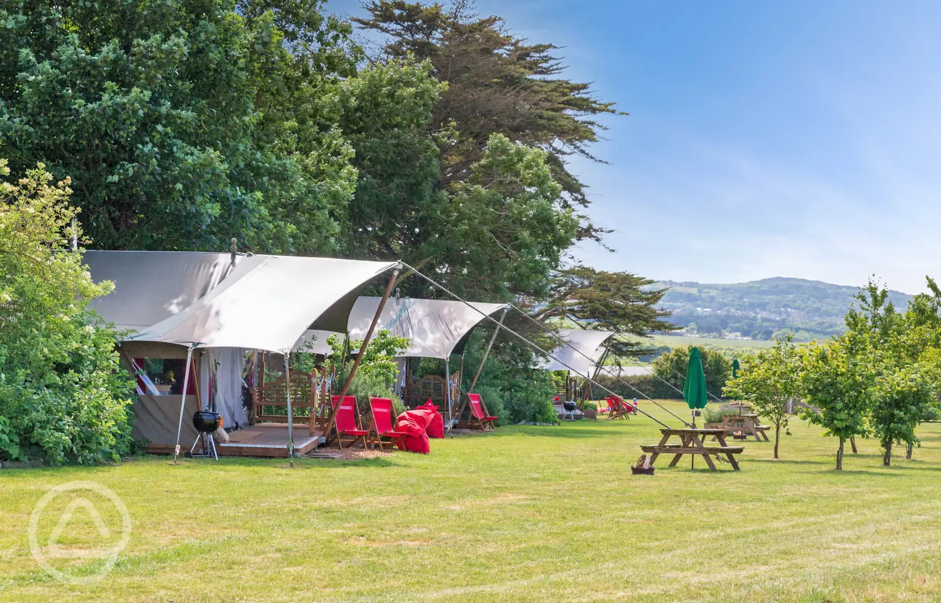 Safari tents