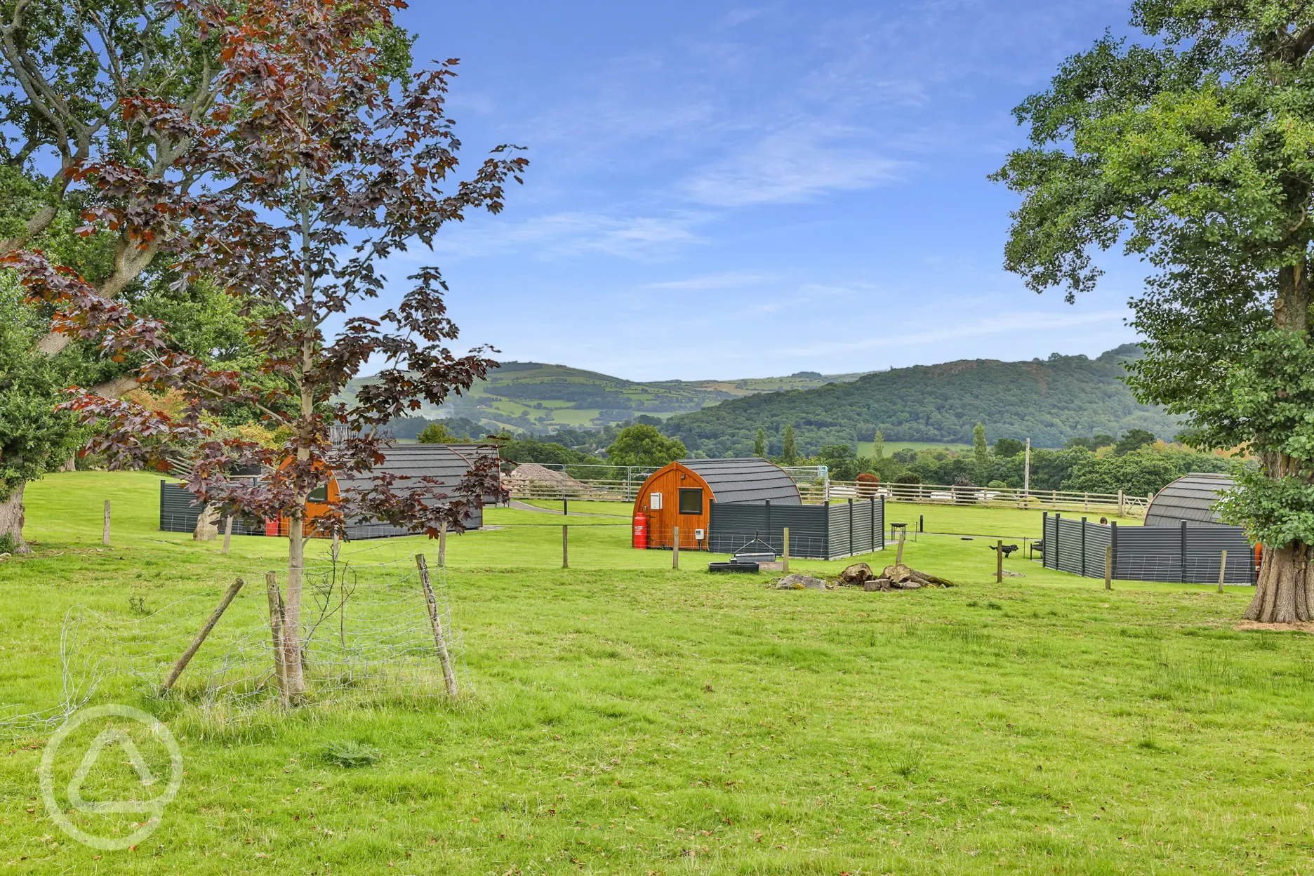 Glamping pods