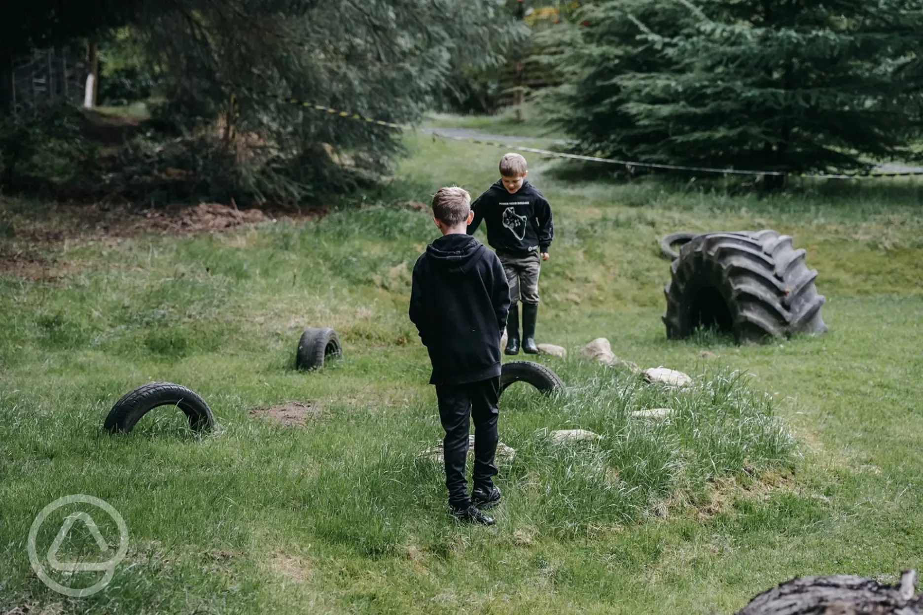 Onsite nature play space for kids Onsite nature play space for kids