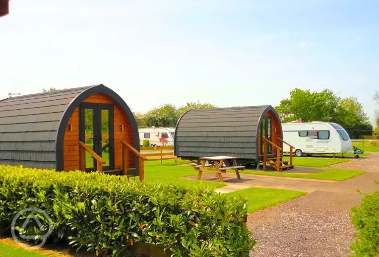 Camping pods