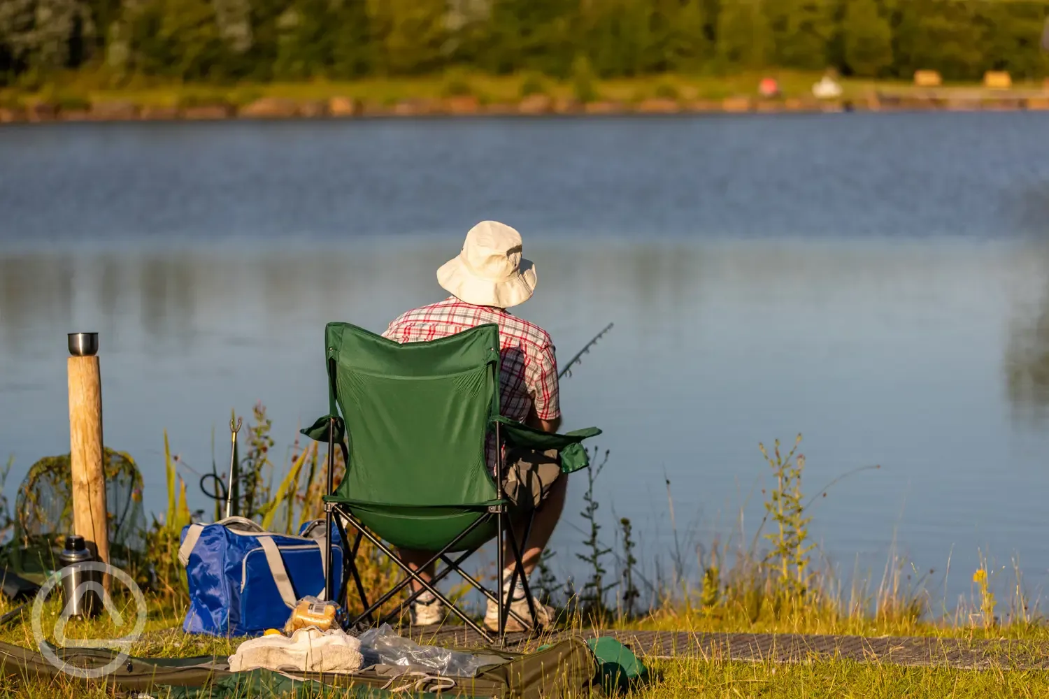 Fishing lake onsite