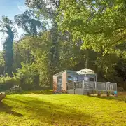 Glamping pod at Abbey Wood Experience Freedom Glamping