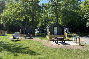 Superior camping pods at Abbey Wood Experience Freedom Glamping