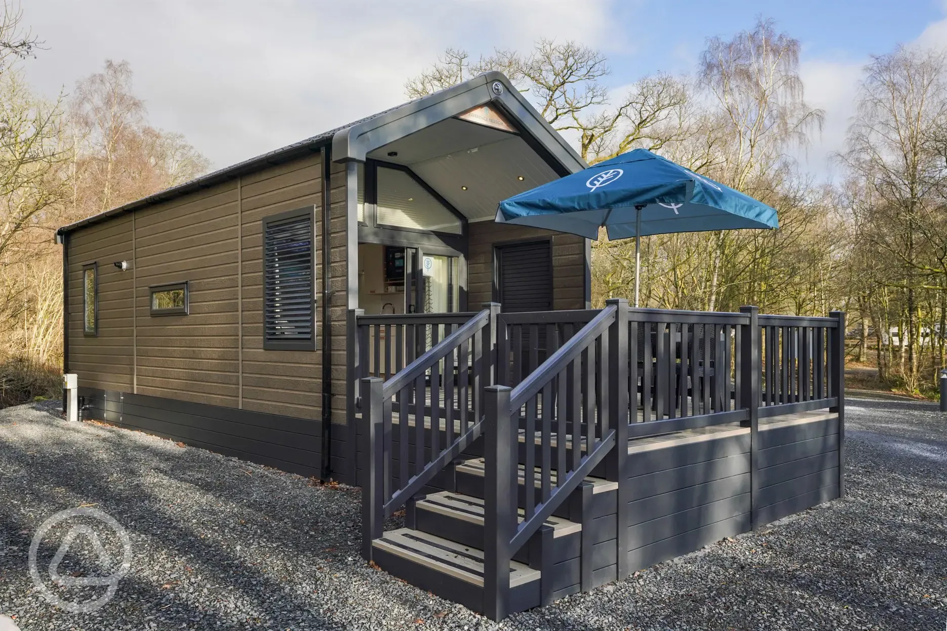 Ensuite glamping cabin