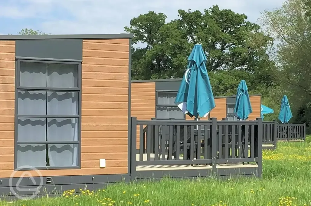 Ensuite glamping pods