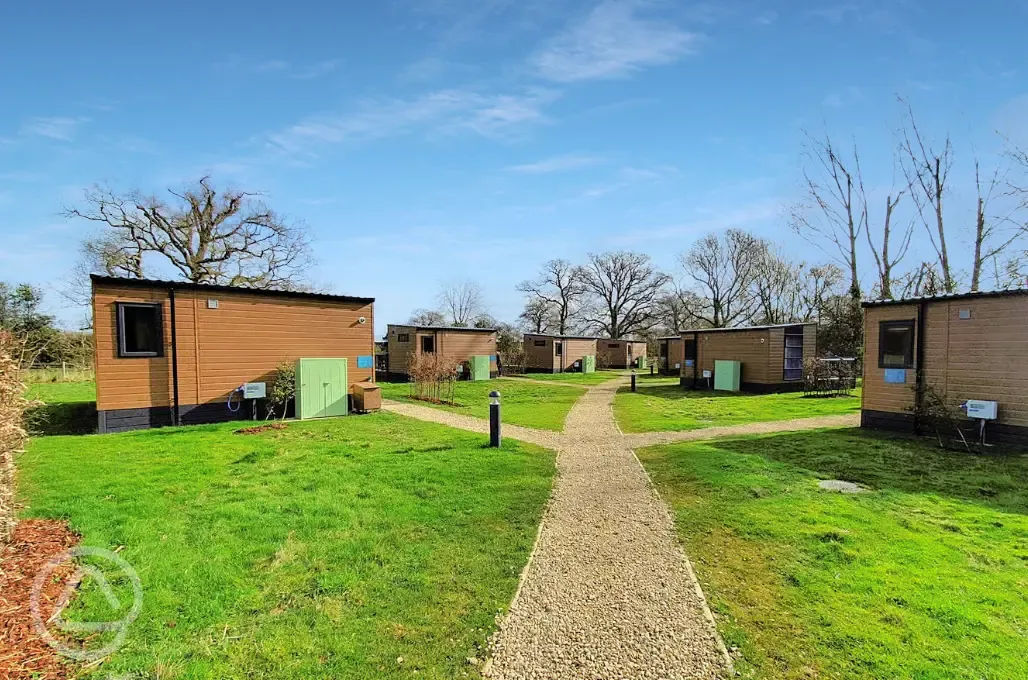 Ensuite glamping pods