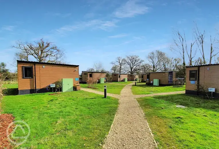 Ensuite glamping pods