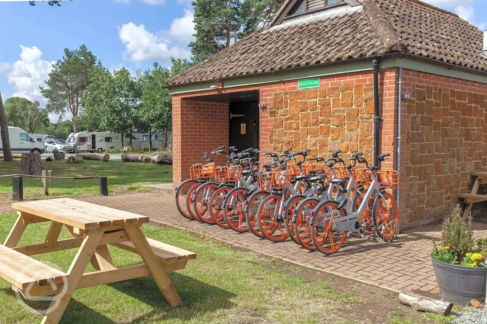 Bike hire at Pinecones Caravan and Camping