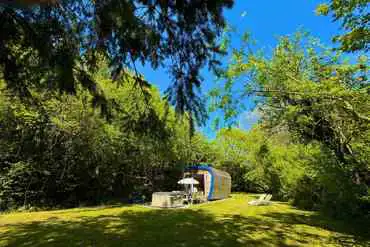 Sunridge Eco Pod with hot tub