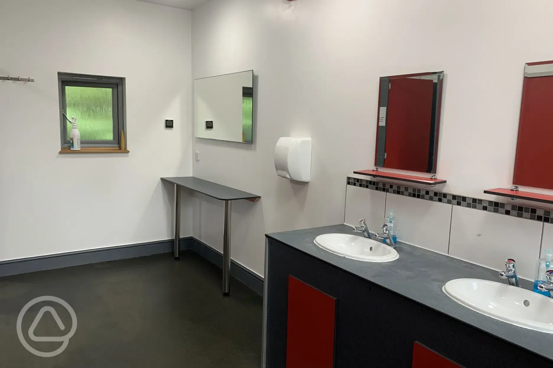 Ladies bathroom