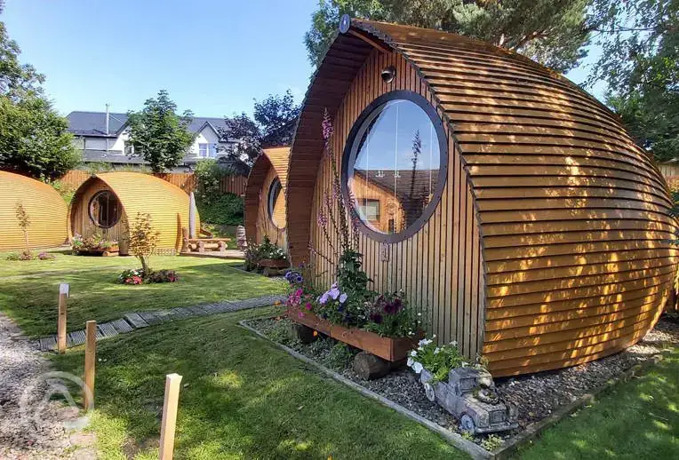 Glamping pods