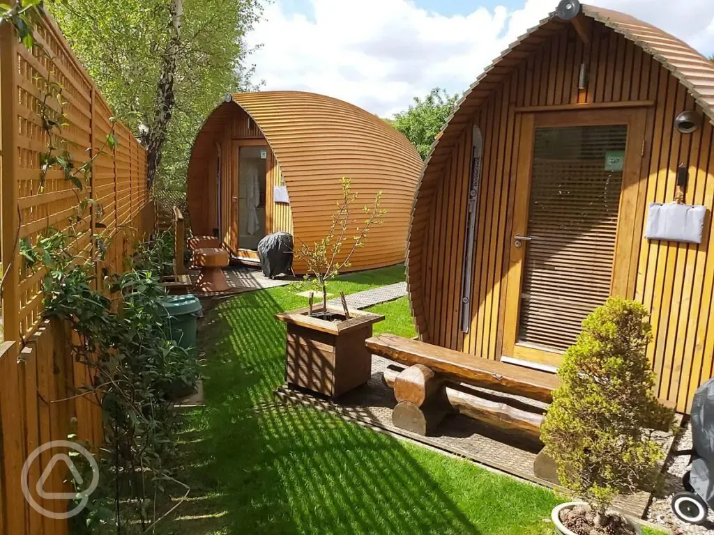 Glamping pods